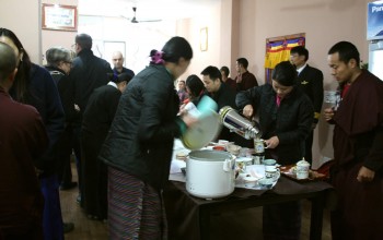 bp-1-paro-airport-tea-ceremony-2 Welcome to Paro.